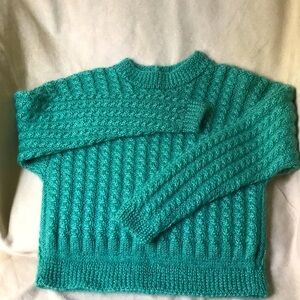 Handmade mohair sweater